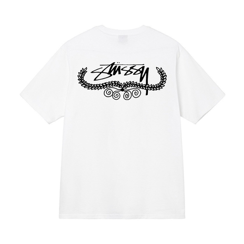 STUSSY LEAVES SHIRT WHITE
