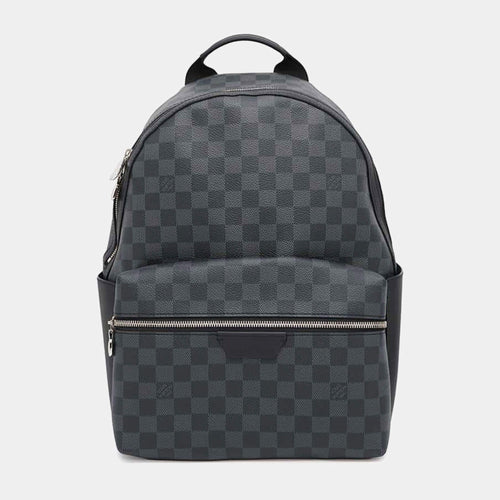 LV DISCOVERY MM BACKPACK CHECKERED BLACK