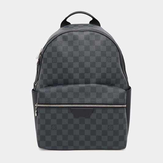LV DISCOVERY MM BACKPACK CHECKERED BLACK