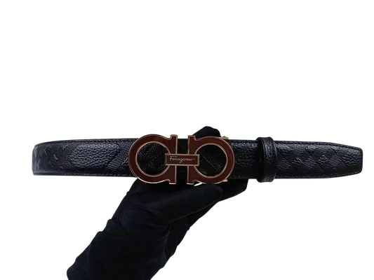 FERRAGAMMO BRONZE BELT