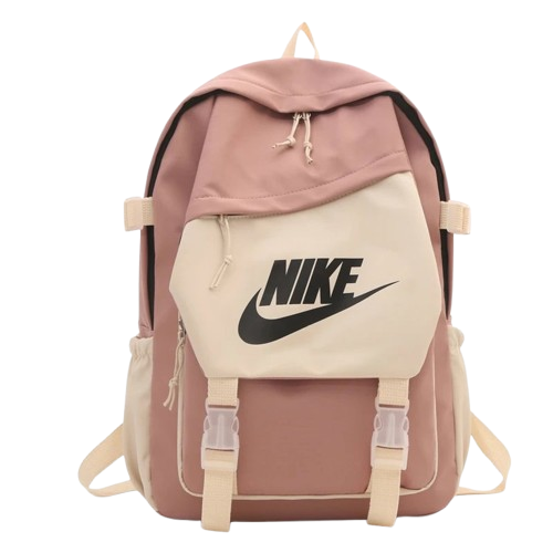NIKE CREAM/PINK BACKPACK
